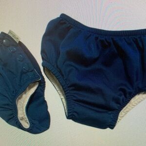 Navy Blue Kids Swim Diaper
